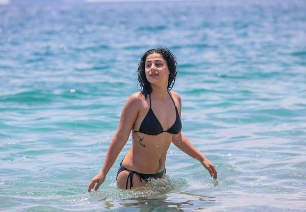 Antalya'da sıcaktan bunalanlar denizde ve kanallarda yüzdü - Resim: 4