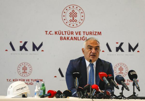 29 Ekim'de açılacak! Taksim'deki yeni AKM binasının maliyetini Bakan Ersoy açıkladı - Resim: 0