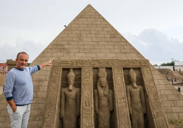 Burası Antalya! Yıllardır ayaktaki piramit rekorlar kitabına girmeye aday - Resim: 2