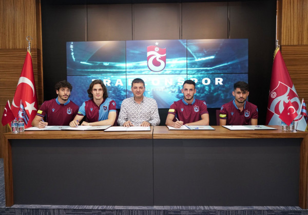 Trabzonspor 9 futbolcuyla sözleşme imzaladı - Resim: 1