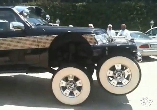 Milyarder şeyhin arabalarına bakın! - Resim: 3