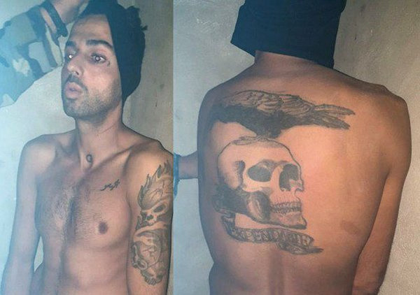 Şeytan dövmeli terörist yakalandı! Bakın kim yapmış - Resim: 1