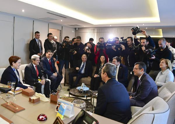 CHP-İYİ Parti buluşması gerçekleşti! Ziyaretten ilk kareler - Resim: 3