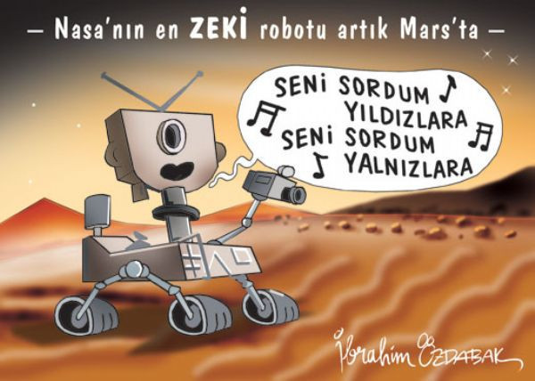 Mars karikatürleri sizi kopartacak - Resim: 1