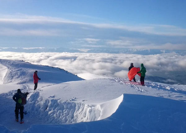 Mahsur kalan dağcıların kurtarılma anı - Resim: 2
