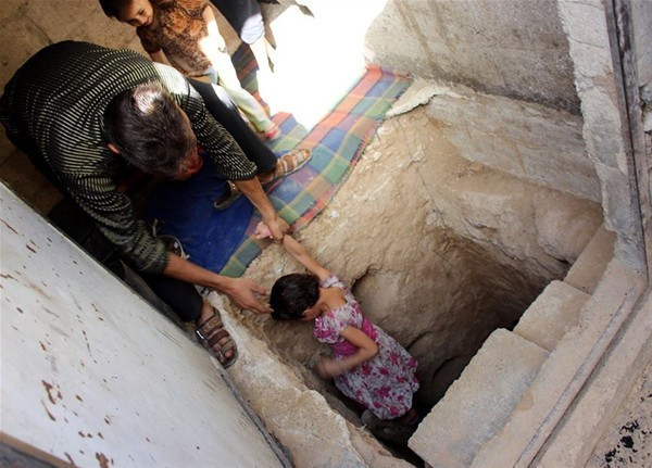 Ölüm ensesinde... Bir baba bunu elleriyle yaptı - Resim: 1