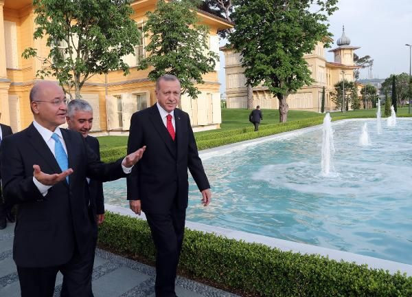 Erdoğan Irak Cumhurbaşkanı Berham Salıh'i ile görüştü - Resim: 1