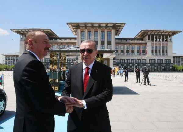 Erdoğan, Aliyev’i böyle karşıladı! Beştepe'de dikkat çeken şarkı - Resim: 2