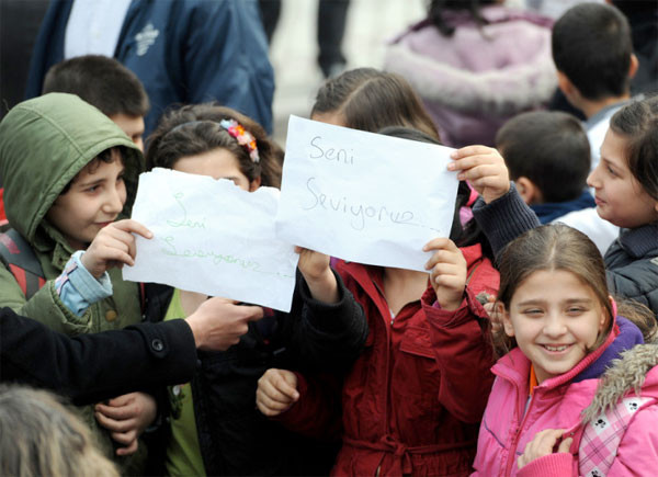 Erdoğan'a sevgi gösterisi - Resim: 1