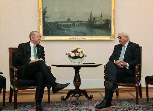 Erdoğan'ın Almanya'daki kritik görüşmesinden ilk görüntüler - Resim: 2