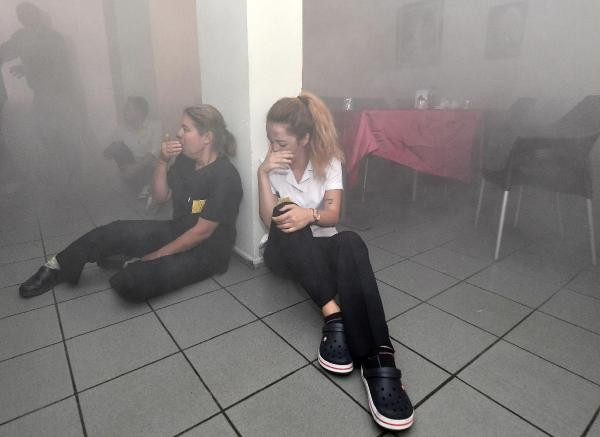 Bu bir aksiyon filmi sahnesi değil! Hastanede korkutan anlar... - Resim: 3