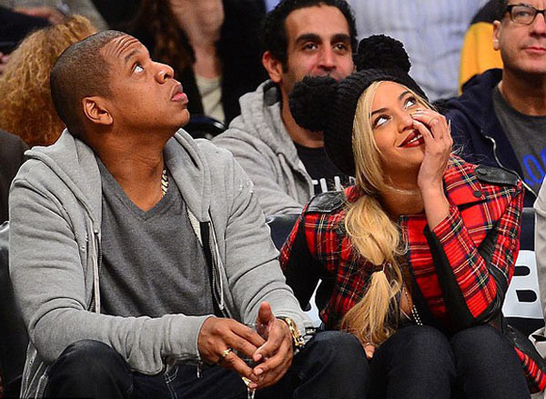 Ünlü çift Barclays Centre'da yakalandı - Resim: 4