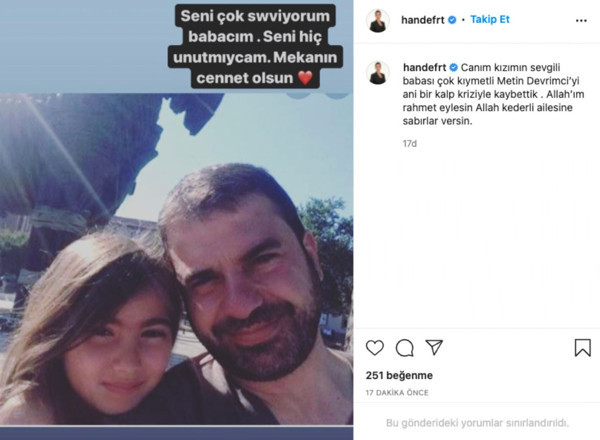 Hande Fırat acı haberi duyurdu: Ani bir kalp kriziyle kaybettik - Resim: 0