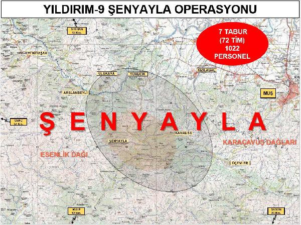 Yıldırım-9 Şenyayla operasyonu başlatıldı! 1.022 personel görev alıyor - Resim: 0