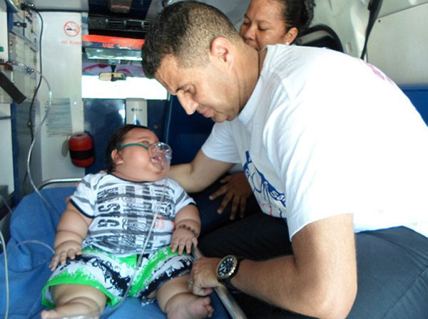 Kolombiya'nın en obez çocuğu tedavi altında - Resim: 4