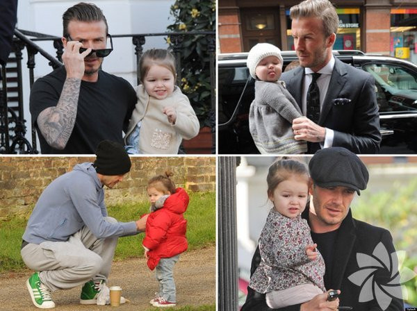 David Beckham'dan babalara 'babalık' dersi!  - Resim: 1