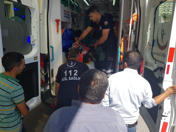 Siirt'te dağdan kopan kaya genç çobanın başına düştü - Resim: 0