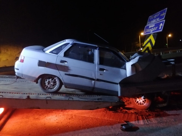 Edirne'de alkollü sürücünün yaptığı akıl almaz kaza! - Resim: 0