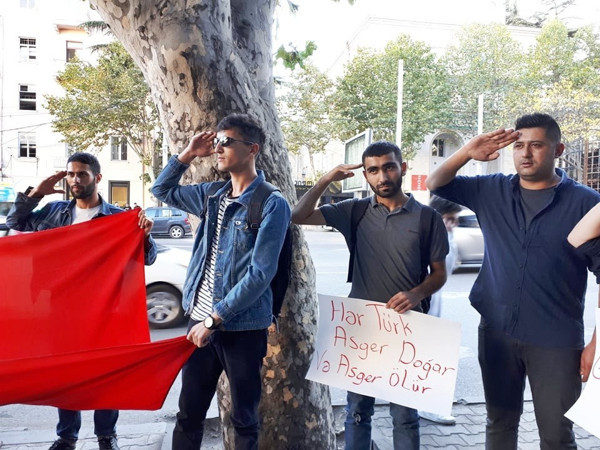 Gürcistanlı öğrencilerden Barış Pınarı Harekatı'na destek - Resim: 0