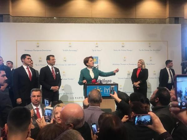 İYİ Parti lideri Meral Akşener: Size Ekrem İmamoğlu'nu getirdim - Resim: 0