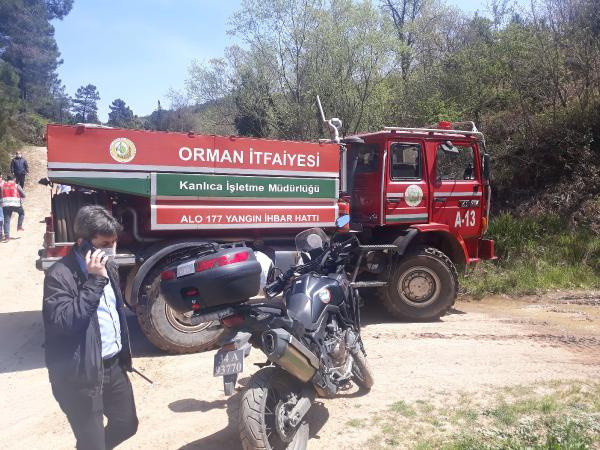 İstanbul Kartal'da korkutan orman yangını - Resim: 0