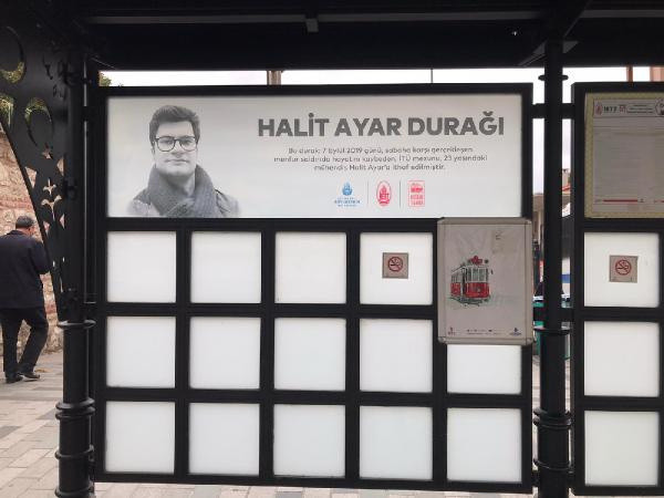 Halit Ayar'ın adı Tünel tramvay durağına verildi - Resim: 0