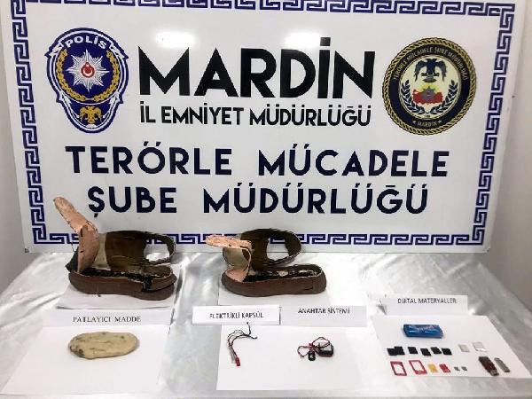 Mardin'de ayakkabının içinden çıkanlar pes dedirtti! Tabanına saklamış - Resim: 0