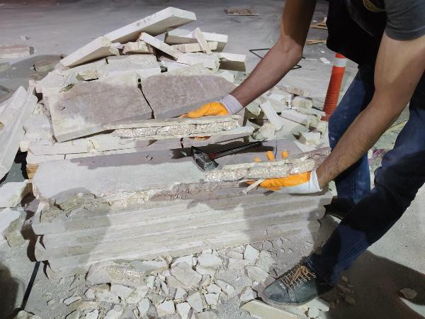 Hatay'da ele geçirildi! Beton kırılınca ortaya çıktı değeri 313 milyon TL - Resim: 2