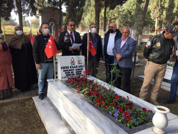 Kocaeli'de şehidin mezarına çirkin saldırı! Türklere küfür etti: Valilikten açıklama geldi - Resim: 2