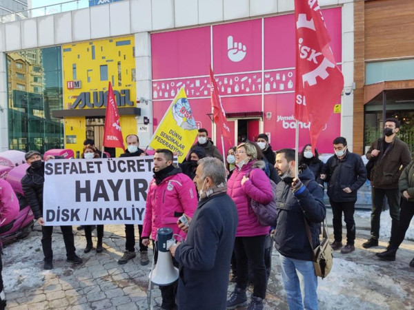 Yemek Sepeti Banabi eylemi devam ediyor! 5'inci kez kontak kapattılar: Üzerimizdeki ekipmanlar... - Resim: 0