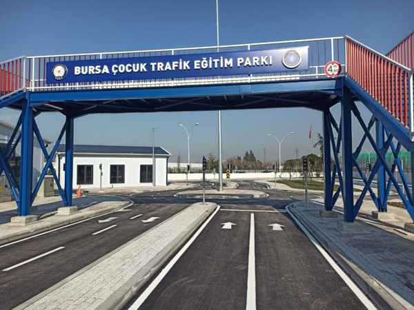 Bursa Trafik Eğitim Parkı’nda son rötuşlar - Resim: 0