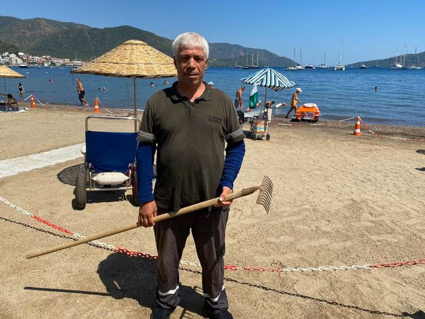 Marmaris'teki köpek balığını paniğinin kahramanı her şeyi anlattı: 2 gündür peşindeydim - Resim: 0