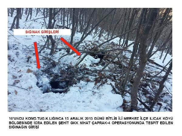 PKK mağarasına zorlukla giren asker şaştı kaldı - Resim: 1