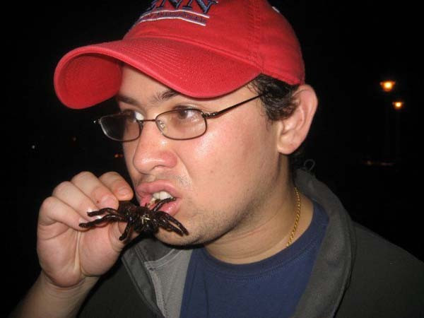 Çerez gibi kızarmış örümcek yiyorlar! Sebebi ise  - Resim: 2