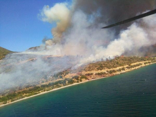 Piknikçiler ormanı cayır cayır yaktı hala söndürülemedi - Resim: 2