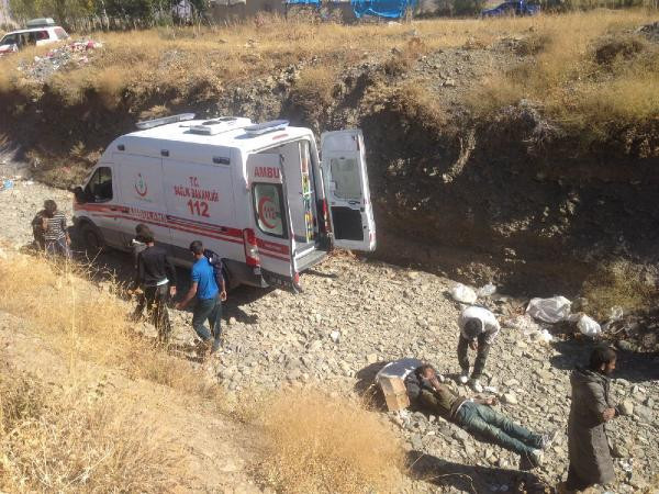 Hakkari'de kamyonet şarampole yuvarlandı: 66 yaralı - Resim: 4