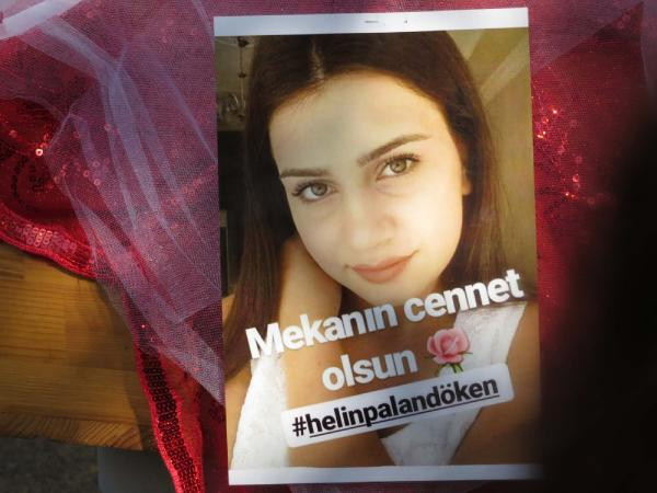 Liseli Helin'in cenazesinde olay! Silahlar patladı - Resim: 1