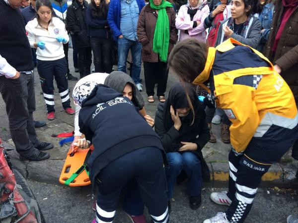 Cadde savaş alanına döndü! Büyük korku yaşadılar - Resim: 4