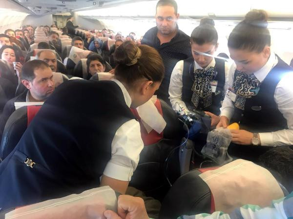 Havada panik anları: Herkes seferber oldu! - Resim: 1