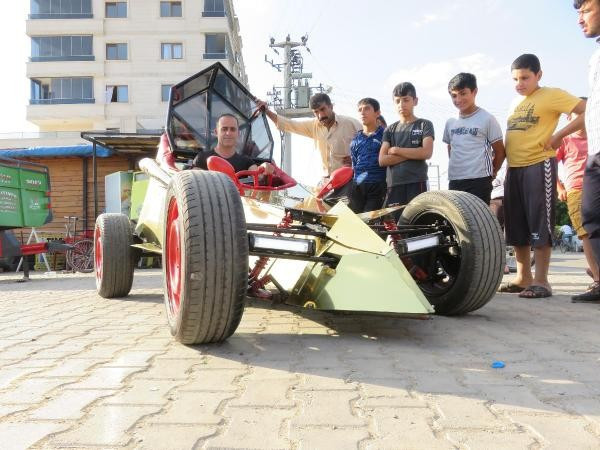Bakkal Osman'ın yarış arabasını görenler hayran kalıyor - Resim: 3