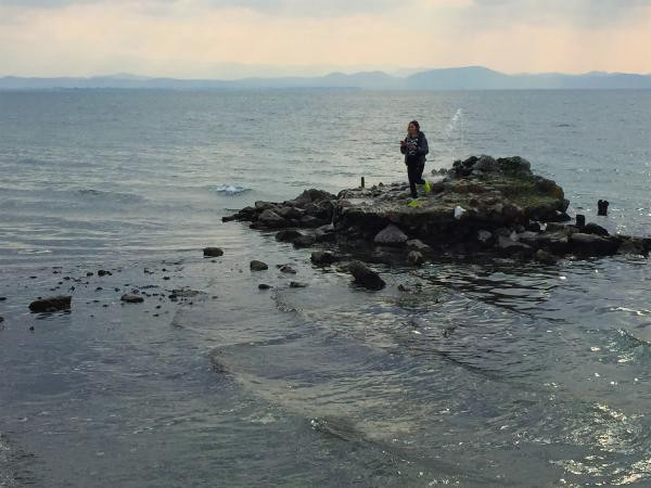 Denizden kaynayan su ilgi odağı oldu! - Resim: 1