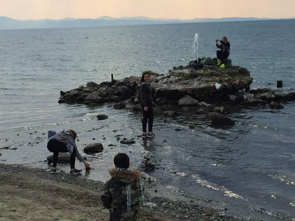 Denizden kaynayan su ilgi odağı oldu! - Resim: 4