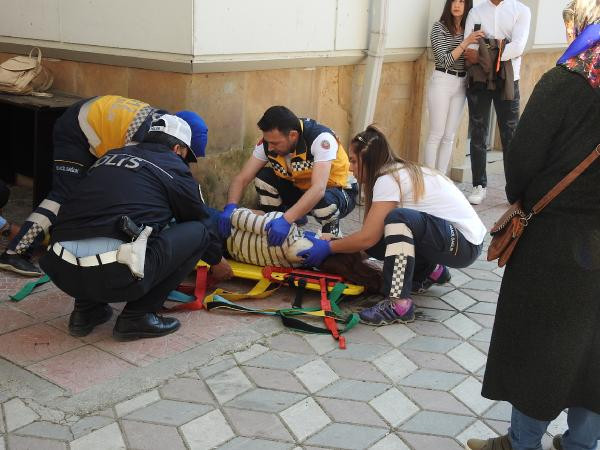 Sokak ortasında kız çocuğunu darp edip kaçtı! - Resim: 4