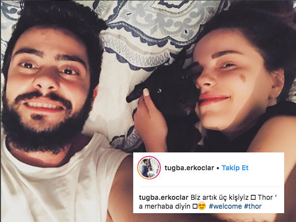 Rüzgar Erkoçlar Tuğba Beyazoğlu 9 ay önce evlendiler 'Biz artık üç kişiyiz' - Resim: 3