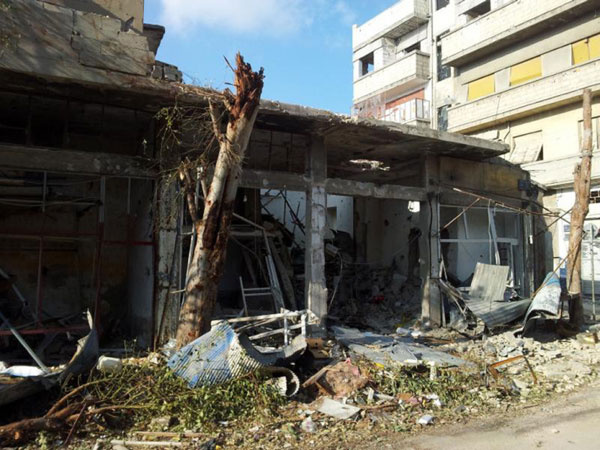 Suriye sokakları harabeye döndü - Resim: 3