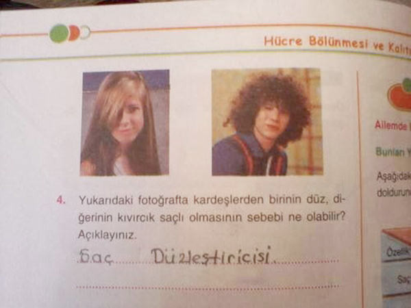 Sınav sorularına güldüren cevaplar - Resim: 4