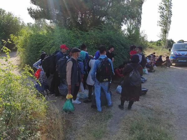 Çanakkale'de 45 kaçak göçmen yakalandı - Resim: 4
