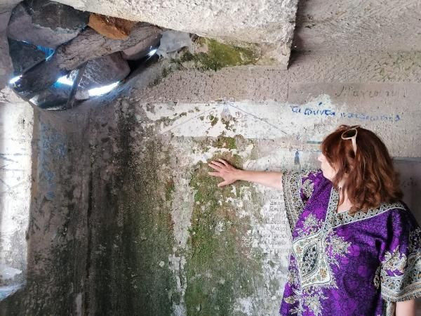 Ürgüp'te tüf kayalara oyulmuş tarihi Rum misafirhanesi! Turizme kazandırılmayı bekliyor - Resim: 1