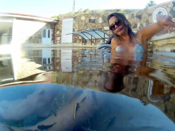 Sivas'ta doktor balıklar romatizma ve sedefe derman dünyada eşi yok - Resim: 2