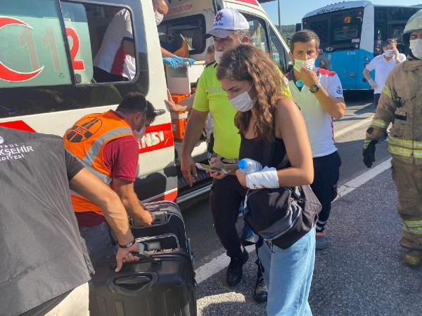 Pendik'te Kurtköy Gişelerine otobüs çarptı çok sayıda yaralı var - Resim: 1
